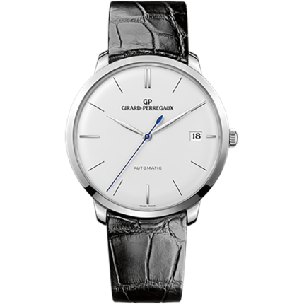 Girard-Perregaux-49527-53-131-BK6A 1966 41 White Gold / Silver