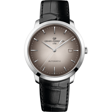 Girard-Perregaux-49555-11-231-BB60 1966 40 Stainless Steel Black Alligator Strap