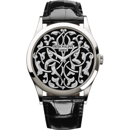 Patek Philippe-5088/100P-001 Calatrava 5088 Volutes & Arabesques