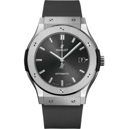Hublot-511.NX.7071.RX Classic Fusion 45 Titanium / Racing Grey / Rubber