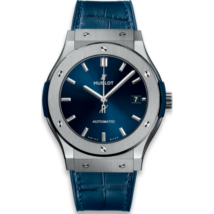 Hublot-511.NX.7170.LR Classic Fusion 45 Titanium / Blue