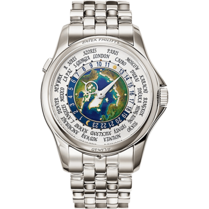 Patek Philippe-5131/1P-001 World Time 5131/1 Platinum / Earth