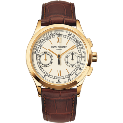 Patek Philippe-5170J-001 Chronograph 5170 Yellow Gold / Silver