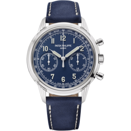 Patek Philippe-5172G-001 Chronograph 5172 White Gold / Blue