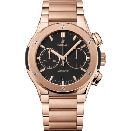 Hublot-520.OX.1180.OX Classic Fusion 45 Chronograph King Gold / Black / Bracelet