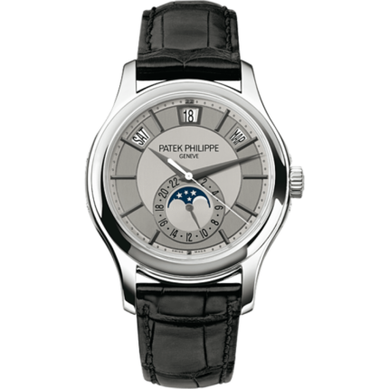 Patek Philippe-5205G-001 Annual Calendar 5205 White Gold / Grey