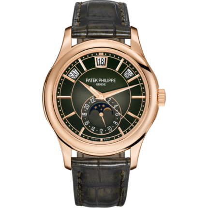 Patek Philippe-5205R-011 Annual Calendar 5205 Rose Gold / Green