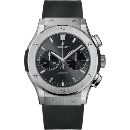 Hublot-521.NX.7071.RX Classic Fusion 45 Chronograph Titanium / Racing Grey / Rubber
