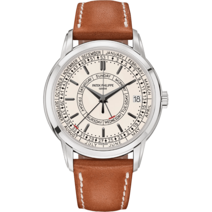 Patek Philippe-5212A-001 Calatrava Weekly Calendar Stainless Steel / Silver