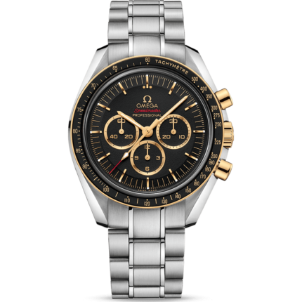 Omega-522.20.42.30.01.001 Speedmaster Professional Moonwatch Stainless Steel / Yellow Gold / Black / Tokyo Olympics