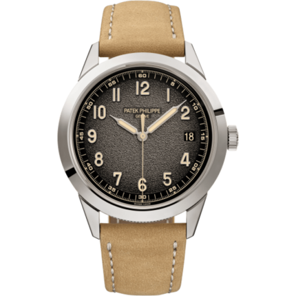 Patek Philippe-5226G-001 Calatrava White Gold / Charcoal