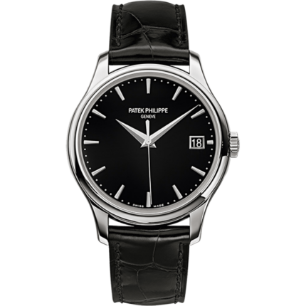 Patek Philippe-5227G-010 Calatrava 5227 White Gold / Black