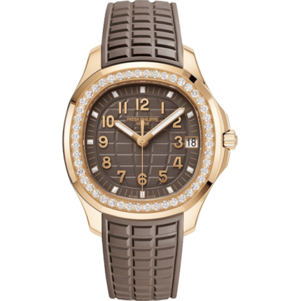 Patek Philippe-5268/200R-010 Aquanaut Luce Self-Winding Rose Gold / Taupe
