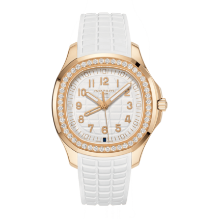 Patek Philippe-5269/200R-001 Aquanaut Luce Travel Time Rose Gold / White