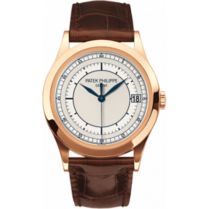 Patek Philippe-5296R-001 Calatrava 5296 Scientific Rosegold / Silver