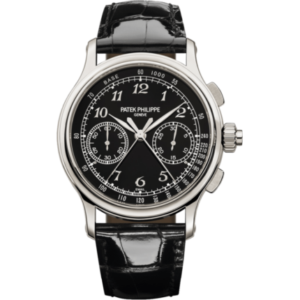 Patek Philippe-5370P-001 Split-Seconds Chronograph 5370 Platinum / Black