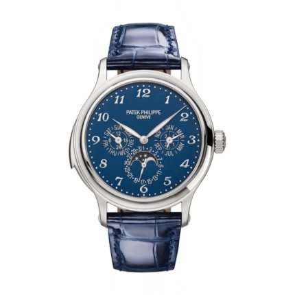 Patek Philippe-5374G-001 Minute Repeater Perpetual Calendar 5374 White Gold / Blue
