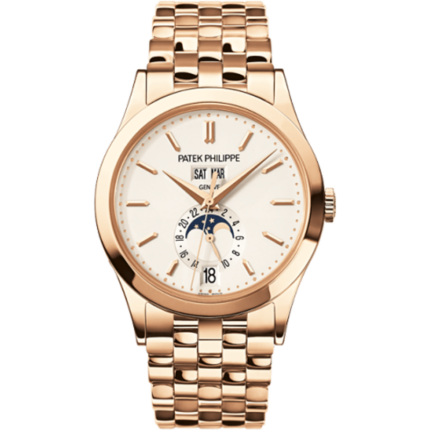 Patek Philippe-5396/1R-010 Annual Calendar 5396 Rose Gold Bracelet