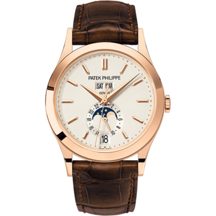 Patek Philippe-5396R-011 Annual Calendar 5396 Rose Gold / Silver
