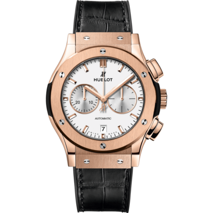 Hublot-541.OX.2611.LR Classic Fusion 42 Chronograph King Gold / Opalin / Alligator