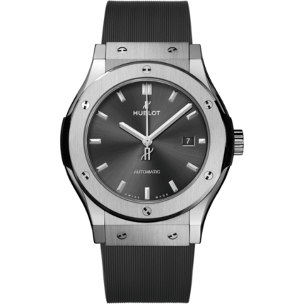 Hublot-542.NX.7071.RX Classic Fusion 42 Titanium / Racing Grey / Rubber