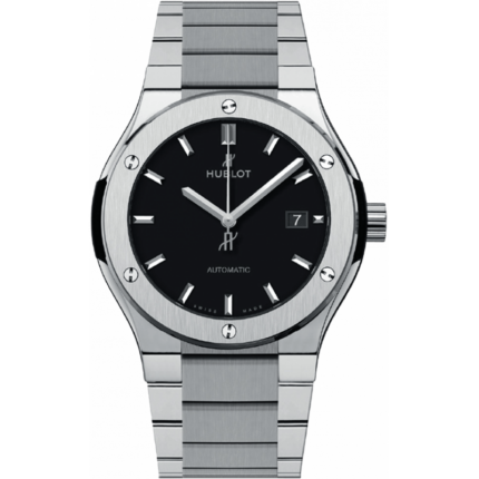 Hublot-548.NX.1170.NX Classic Fusion 42 Titanium / Black / Bracelet
