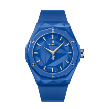 Hublot-550.ES.5100.RX.ORL21 Classic Fusion Orlinski 40 Blue Ceramic / Blue / Rubber