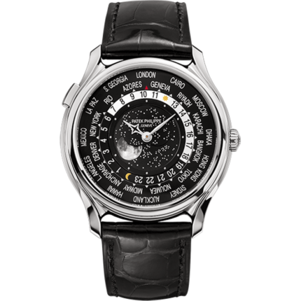 Patek Philippe-5575G-001 World Time Moon 5575 White Gold / 175th Anniversary