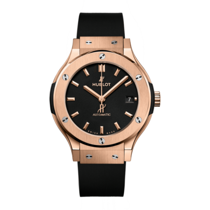 Hublot-565.OX.1480.RX Classic Fusion 38 King Gold / Black / Rubber