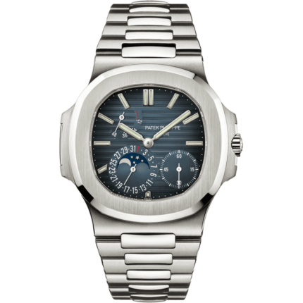 Patek Philippe-5712/1A-001 Nautilus 5712 Stainless Steel / Blue