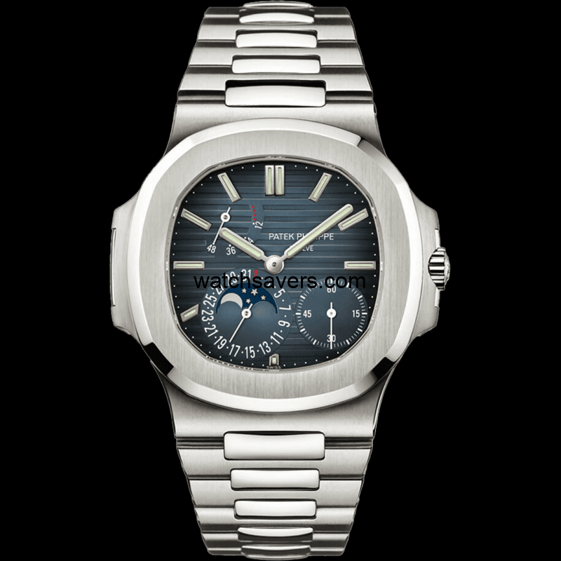 57121A-001_image01.png Patek Philippe-5712/1A-001 Nautilus 5712 Stainless Steel / Blue