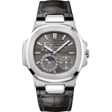 Patek Philippe-5712G-001 Nautilus 5712 White Gold / Grey