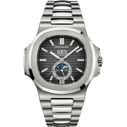 Patek Philippe-5726/1A-001 Nautilus 5726 Stainless Steel / Black