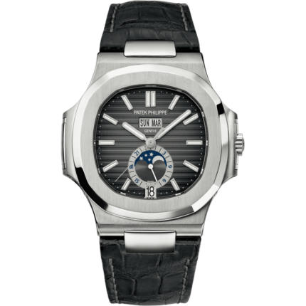 Patek Philippe-5726A-001 Nautilus 5726 Stainless Steel / Black