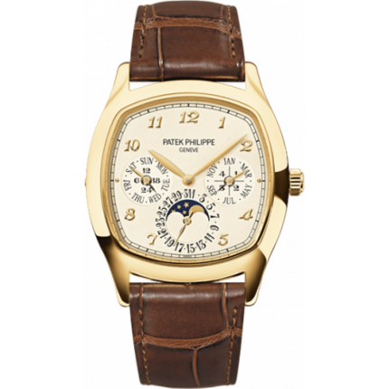 Patek Philippe-5940J-001 Perpetual Calendar 5940J Yellow Gold / Silver