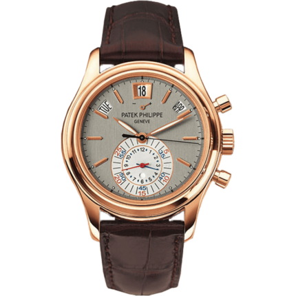 Patek Philippe-5960R-001 Annual Calendar Chronograph 5960 Rose Gold / Grey