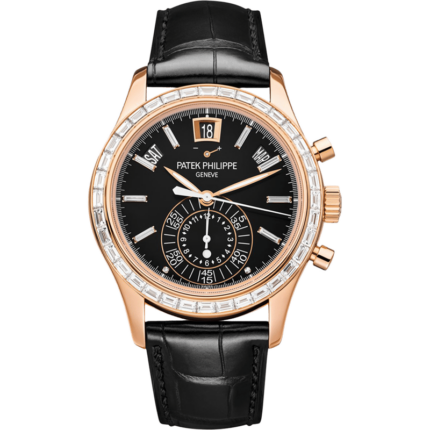 Patek Philippe-5961R-010 Annual Calendar Chronograph 5961 Rose Gold / Black