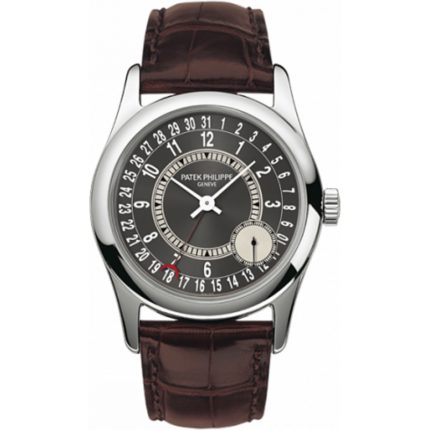 Patek Philippe-6000G-010 Calatrava 6000 White Gold / Grey