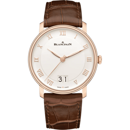 Blancpain-6669-3642-55B Villeret Grande Date Red Gold / Opalin