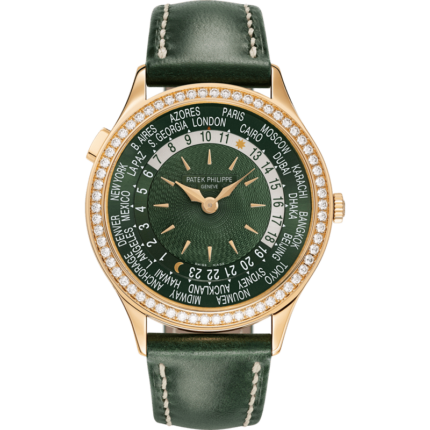 Patek Philippe-7130R-014 World Time 7130 White Gold / Blue