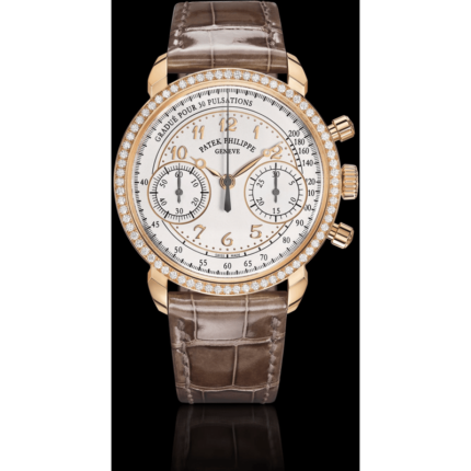 Patek Philippe-7150/250R-001 Chronograph 7150 Rose Gold / Silver