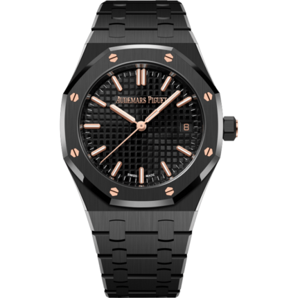 Audemars Piguet-77350CE.OO.1266CE.01 Royal Oak Selfwinding 34 Ceramic / Black / 50th Anniversary
