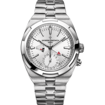 Vacheron Constantin-7900V/110A-B333 Overseas Dual Time Stainless Steel / Silver