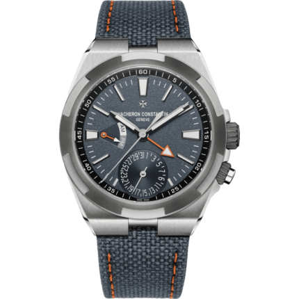 Vacheron Constantin-7910V/000T-B922 Overseas Everest Dual Time Titanium / Grey