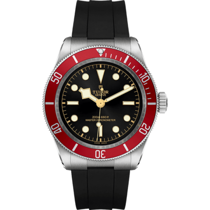 Tudor-7941A1A0RU-0002 Black Bay Master Chronometer Stainless Steel - Burgundy / Black / Rubber