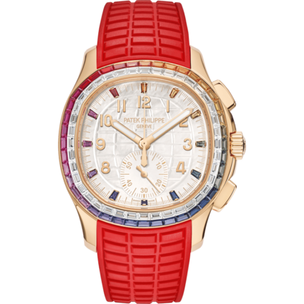 Patek Philippe-7968/300R-001 Aquanaut Luce Rainbow Chronograph Rose Gold / MOP