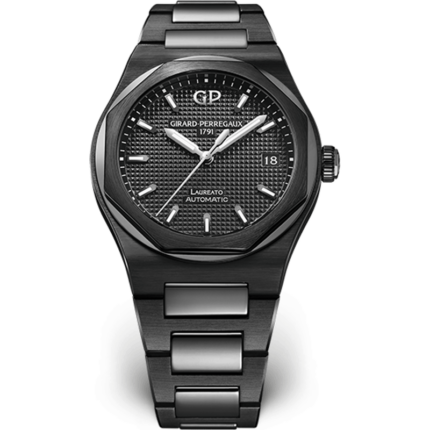 Girard-Perregaux-81005-32-631-32A Laureato 38 Automatic Ceramic / Black / Bracelet