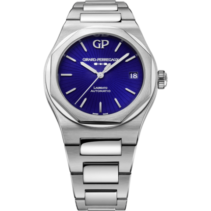 Girard-Perregaux-81010-11-432-11A Laureato 42 Automatic Stainless Steel / Blue Eternity Edition