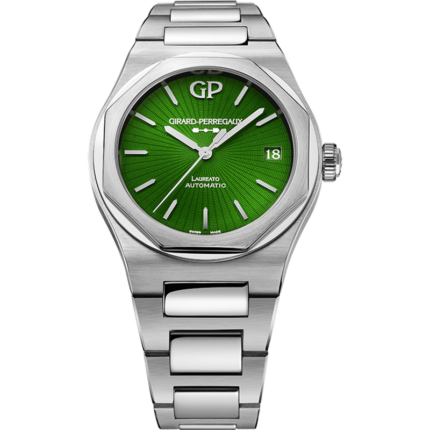 Girard-Perregaux-81010-11-433-11A Laureato 42 Automatic Stainless Steel / Green Eternity Edition