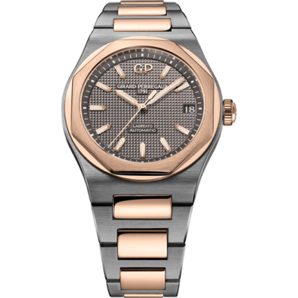Girard-Perregaux-81010-26-232-26A Laureato 42 Automatic Titanium / Pink Gold / Grey
